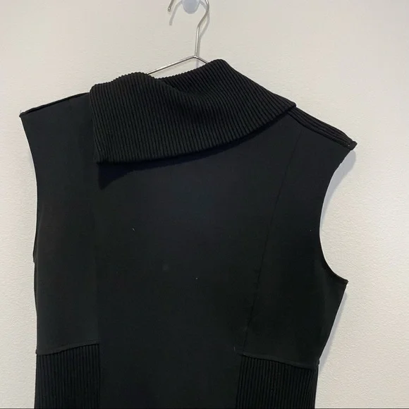 SPENSE Casual midi black dress Womens size 10 - Picture 10 of 14